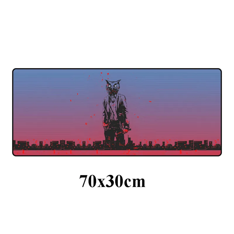NO.5 Горячая линия, маска, игровой коврик для мыши, большой, 70x30 см, компьютерный геймер, коврик для мыши, запирающий край, нескользящий, ноутбук, ПК, клавиатура, Настольный коврик - Цвет: NO.5