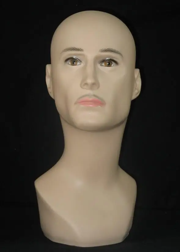 Высокое качество мужской манекен головной убор дисплей парик тренировочная