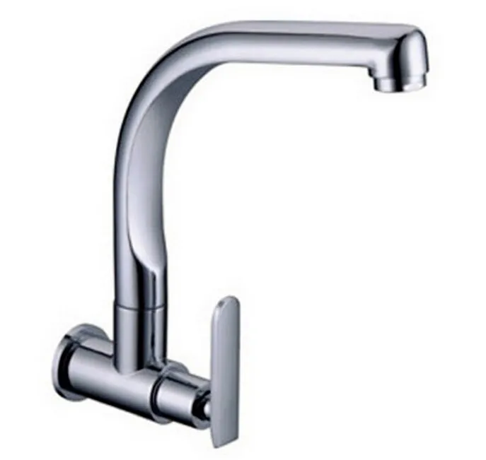 

360 Rotating Spout Single Cold water faucet Bathroom Basin Kitchen Sink Faucet cold tap KF517