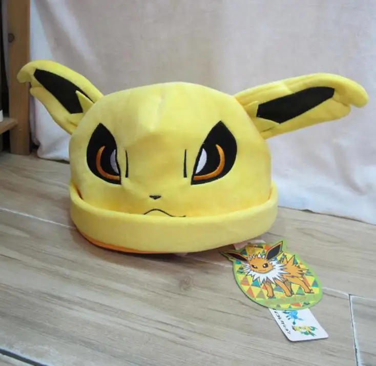 Новый мягкий плюшевый костюм Pokemon Go Evee Umbreon Sylveon Snorlax шапка и Кепка в подарок