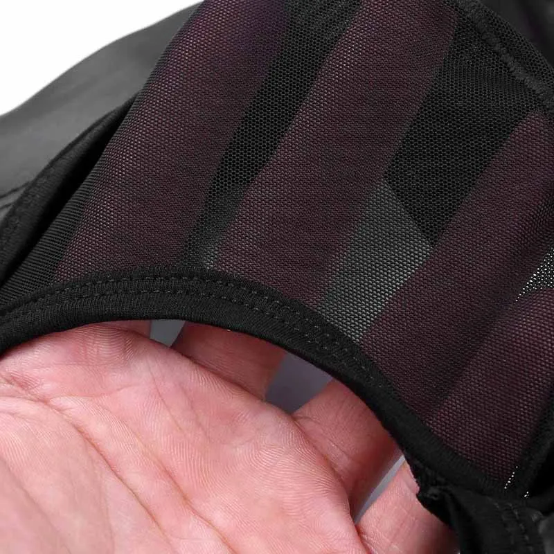 Сексуальное нижнее белье из искусственной кожи сетчатые трусики с мешочком для