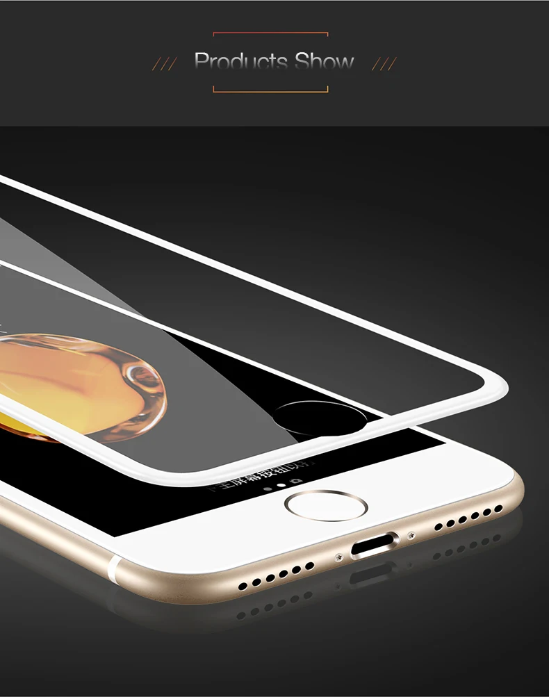 Защитная пленка CAFELE для iPhone 6, 7, 8 plus, 3D закаленное стекло, HD чистая пленка на весь экран для iPhone 7, закаленное защитное стекло
