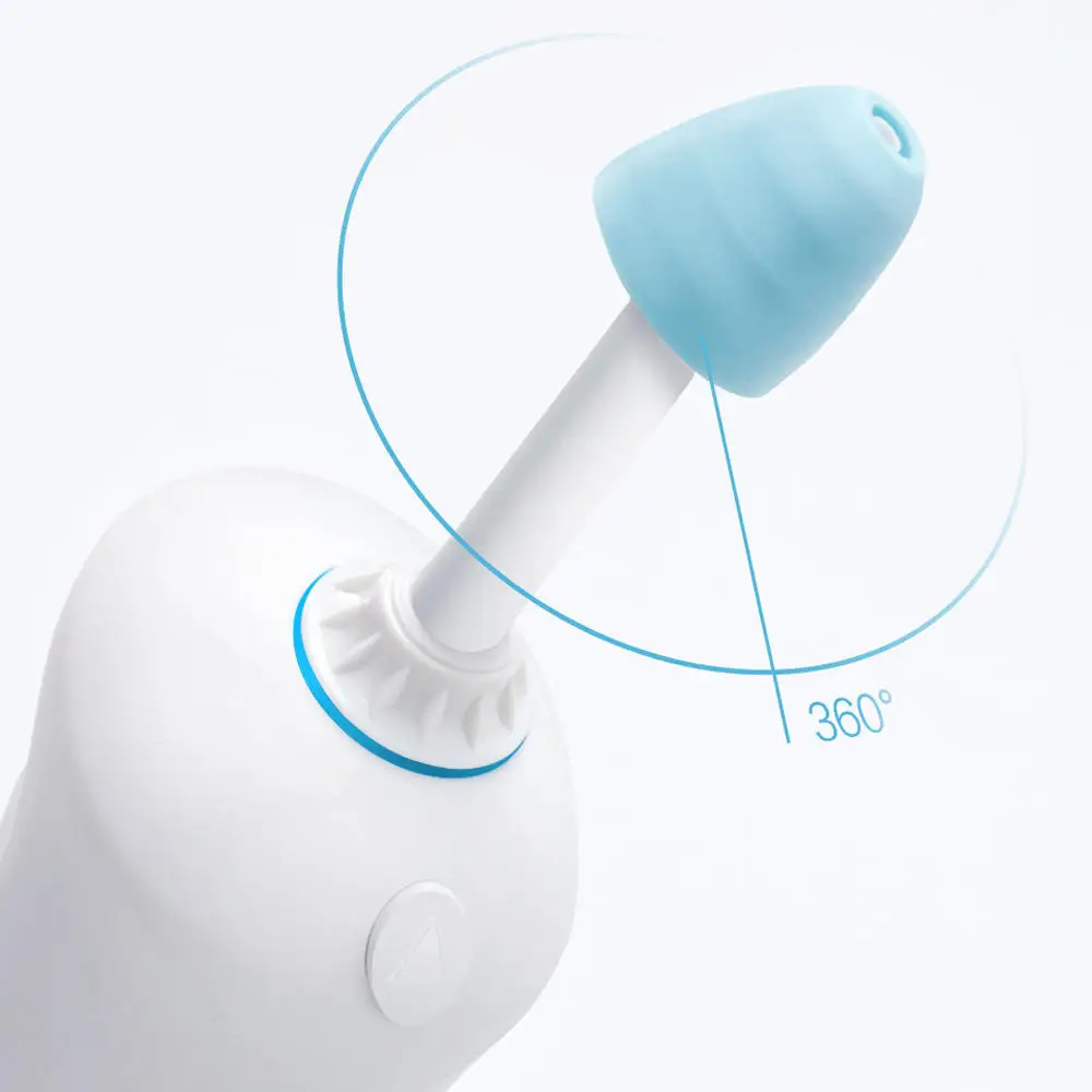 Xiaomi Miaomiaoce Электрический носовой ирригатор для мытья 360 градусов вращение чистый