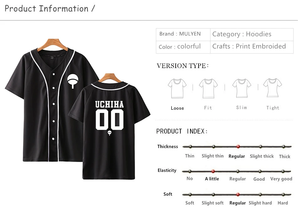 New Anime Design Naruto Baseball Shirt Short Sleeve Baseball Jacket Uchiha Hatake Uzumaki Clan Badge Print Shirts Unisex Clothes