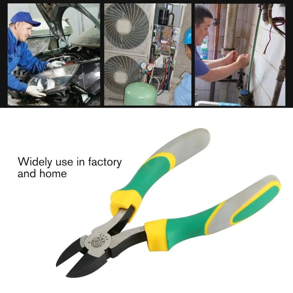 BERRYLION 6&quot Diagonal Pliers Cutter Stripping Side Cutting Copper Cable Wire Electronic Repairing Tool Shear Snip Nipper | Инструменты
