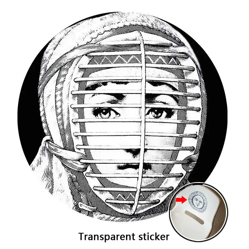 NO.169-196 дизайнерские обои Fornasetti, прозрачные наклейки на стену для украшения стен, гостиной, 1 шт - Цвет: 183
