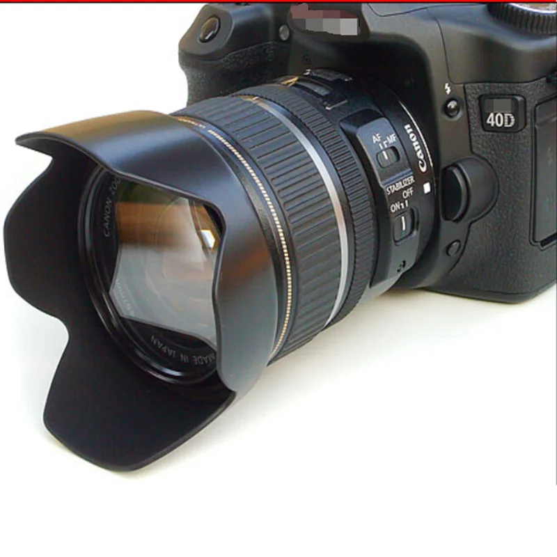100 шт. светозащитная бленда для объектива Canon EW 73B 17 85 мм фотобленда 18 135 f/3 5 6 IS
