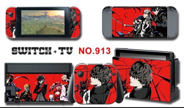 Виниловая наклейка для защиты кожи игр PS5 Защитная пленка Nintendo Switch консоль NS +