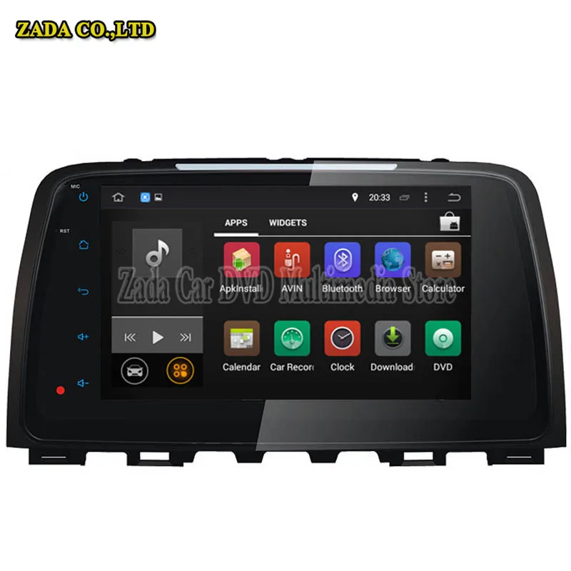 NaviTopia 9 дюймов Octa Core 4 ГБ Android 8 0/Android 7 1 автомобильный DVD gps для MAZDA 6/ATENZA 2013 Поддержка