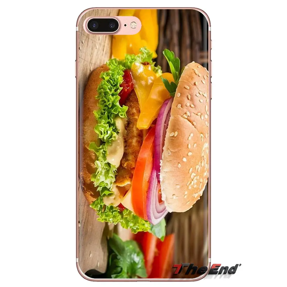 Чехол для мобильного телефона с вкусной едой жирный бургер Oneplus 3T 5T 6T Nokia 2 3 5 6 8 9 230