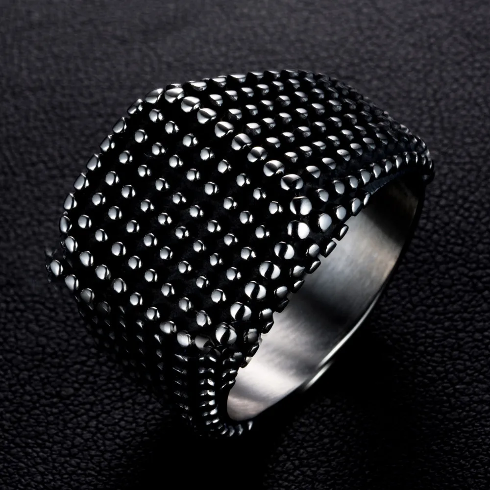 Hiphop Vintage Steampunk Gothic Black Gentleman Square Men Women Ring Punk Bike Rock Hip Hop Tibetan Jewelry Birthday Present | Украшения и