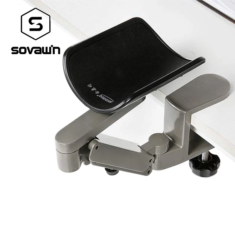 Металлические регулируемые по высоте эргономичные коврики для мыши из