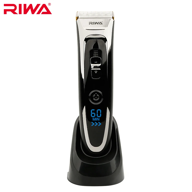 RIWA Мужчины Профессиональный Триммер Волос Для Парикмахера Аккумуляторная