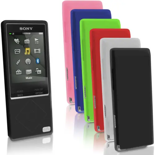 NWZ A15 чехол для Sony MP3 Walkman A25 A17 A16 A27 резиновый гелевый кожаный бампер с силиконовый