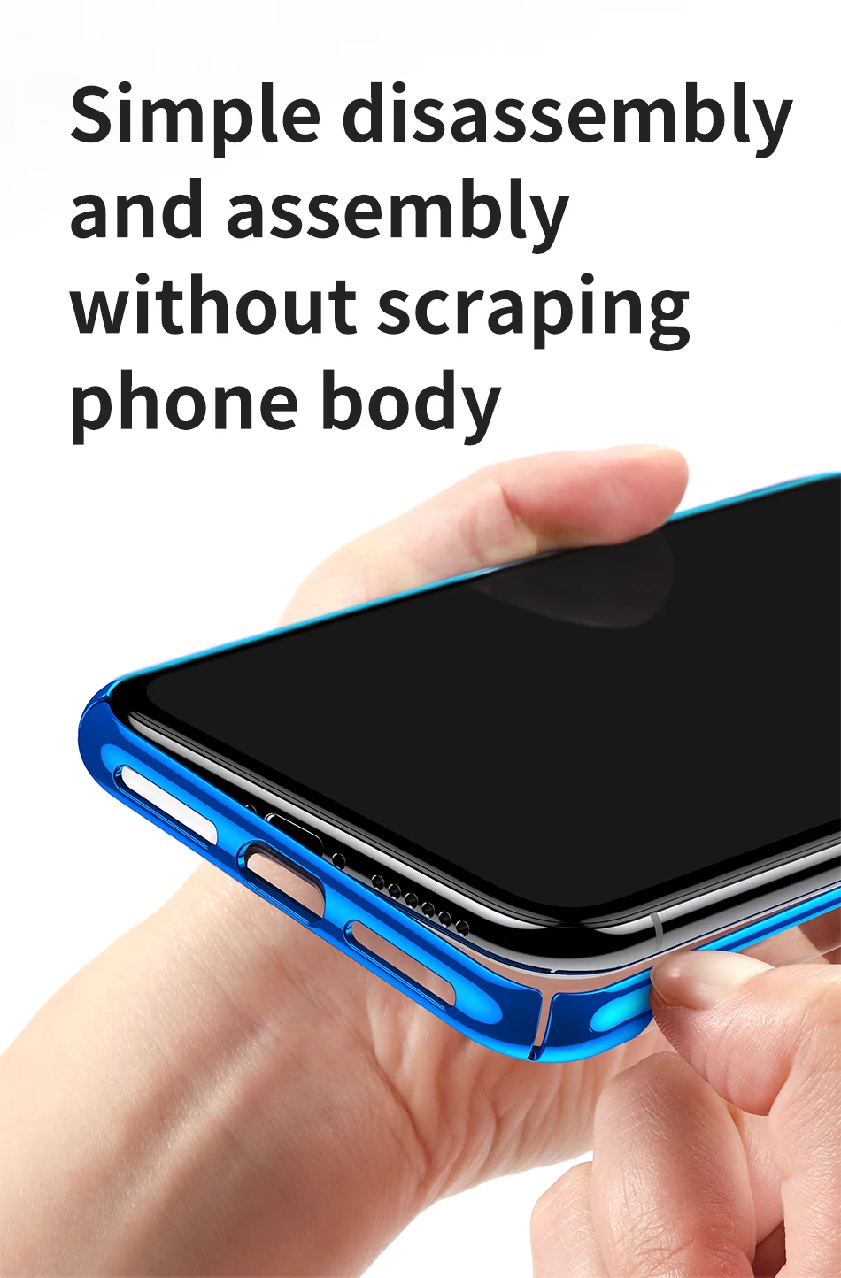 Baseus для iPhone X Xs роскошное покрытие для чехла жесткий пластиковый чехол для телефона для iPhone Xs XR XS Max ультратонкий задний Чехол для телефона