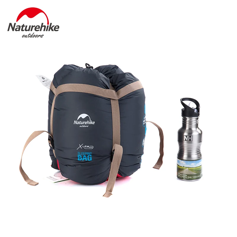 Naturehike зимние спальные мешки для отдыха на природе, походов, Мумия, 190 т, полиэстер, водонепроницаемый, НН, сверхлегкий спальный мешок 220*83 см