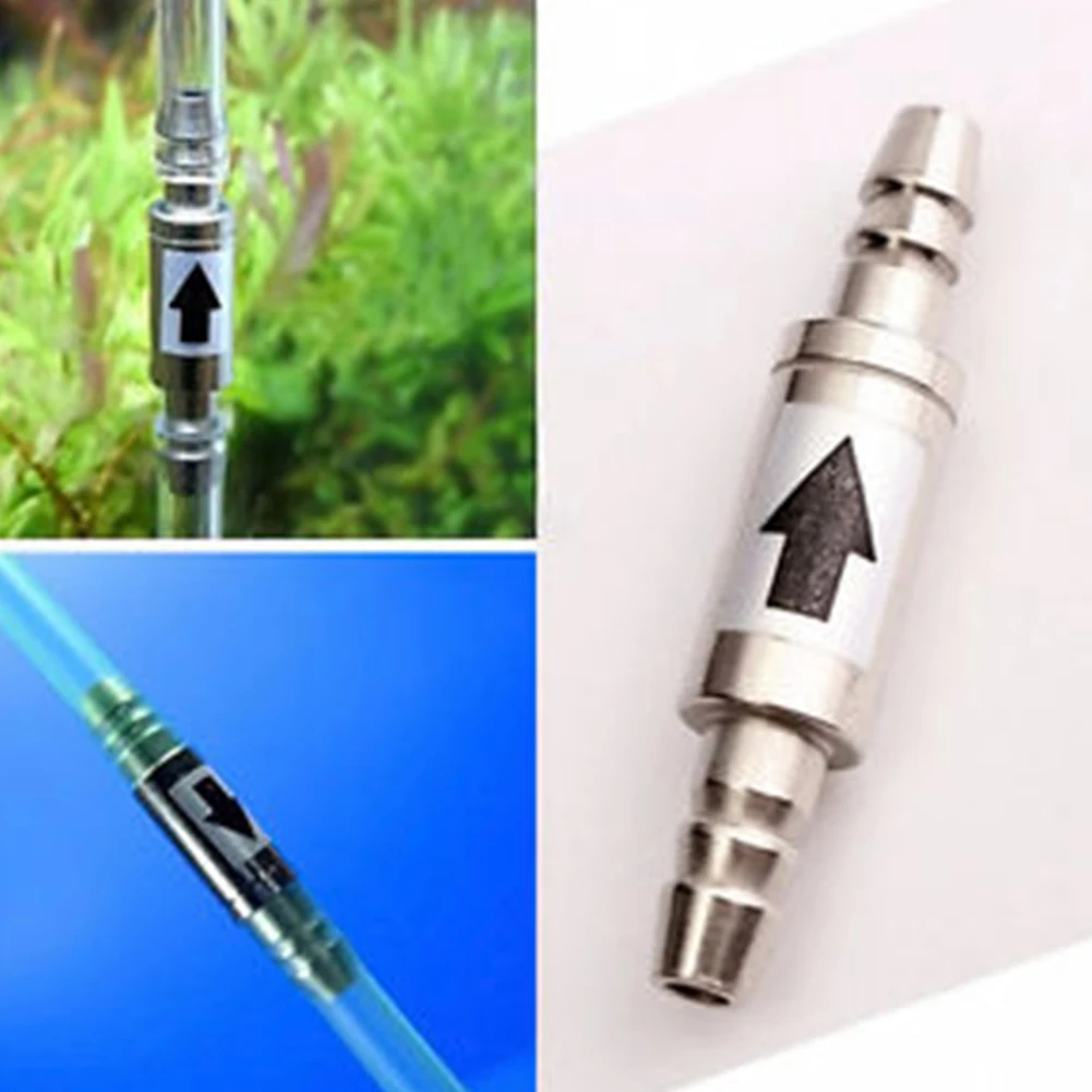 Новый Нержавеющая сталь CO2 проверьте один способ для аквариумный диффузор