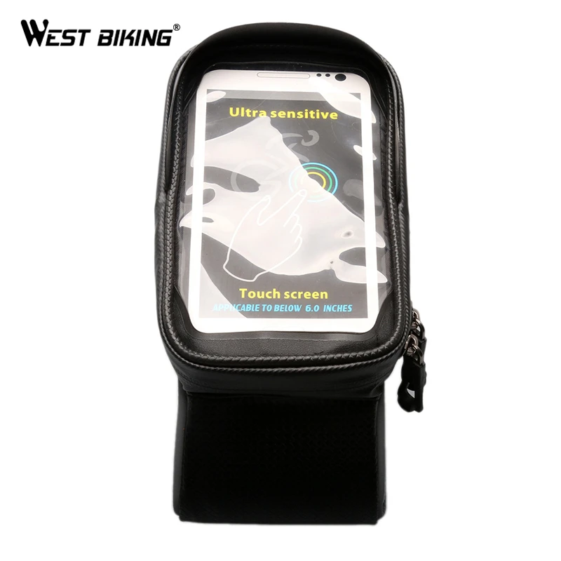 WEST BIKING 6 дюймов смарт телефон водонепроницаемый ТПУ чувствительный сенсорный