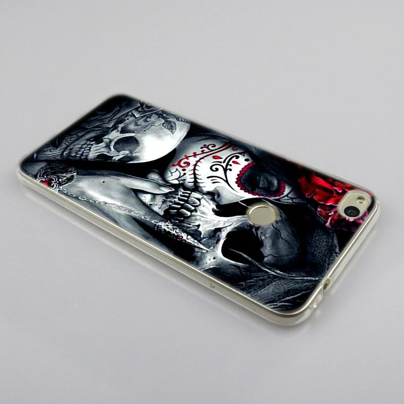Мягкий силиконовый чехол Catrinas и skull для Huawei NOVA 3 3i 4 Honor 7A Pro 7S 6X 7X 8X 8 9 10 Lite Play View 20
