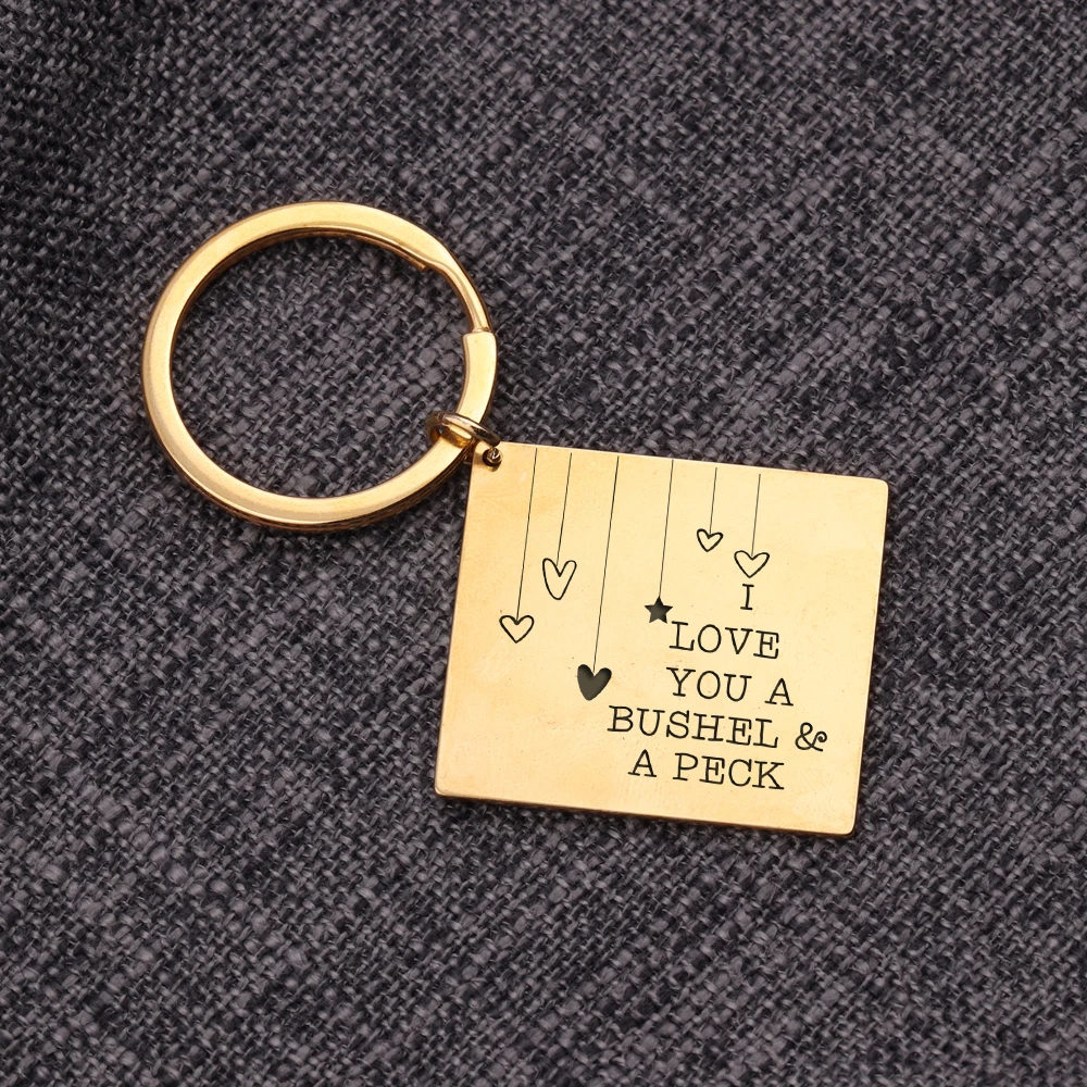 Подарок для влюбленных в кушетку и Пек сувенир брелок ювелирный кулон хит продаж