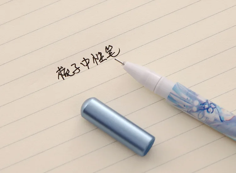 36 шт. мультяшная Расческа для укладки нейтральная ручка черная подписи студента