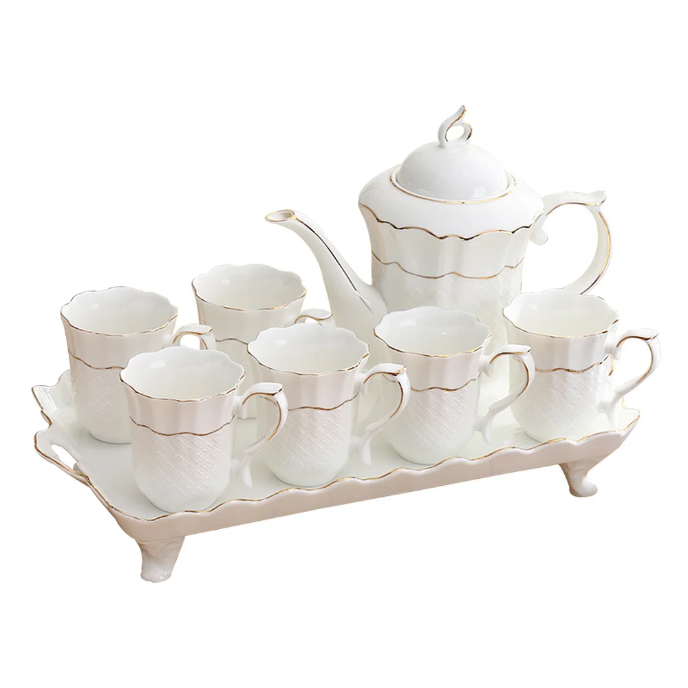 Европейский стиль керамический набор кофейных чашек чайных для дома