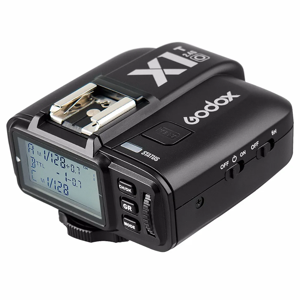 

Пульт-триггер GODOX X1T-O TTL 1/8000s HSS 32 канала 2,4G беспроводной с ЖК-дисплеем для Olympus Panasonic