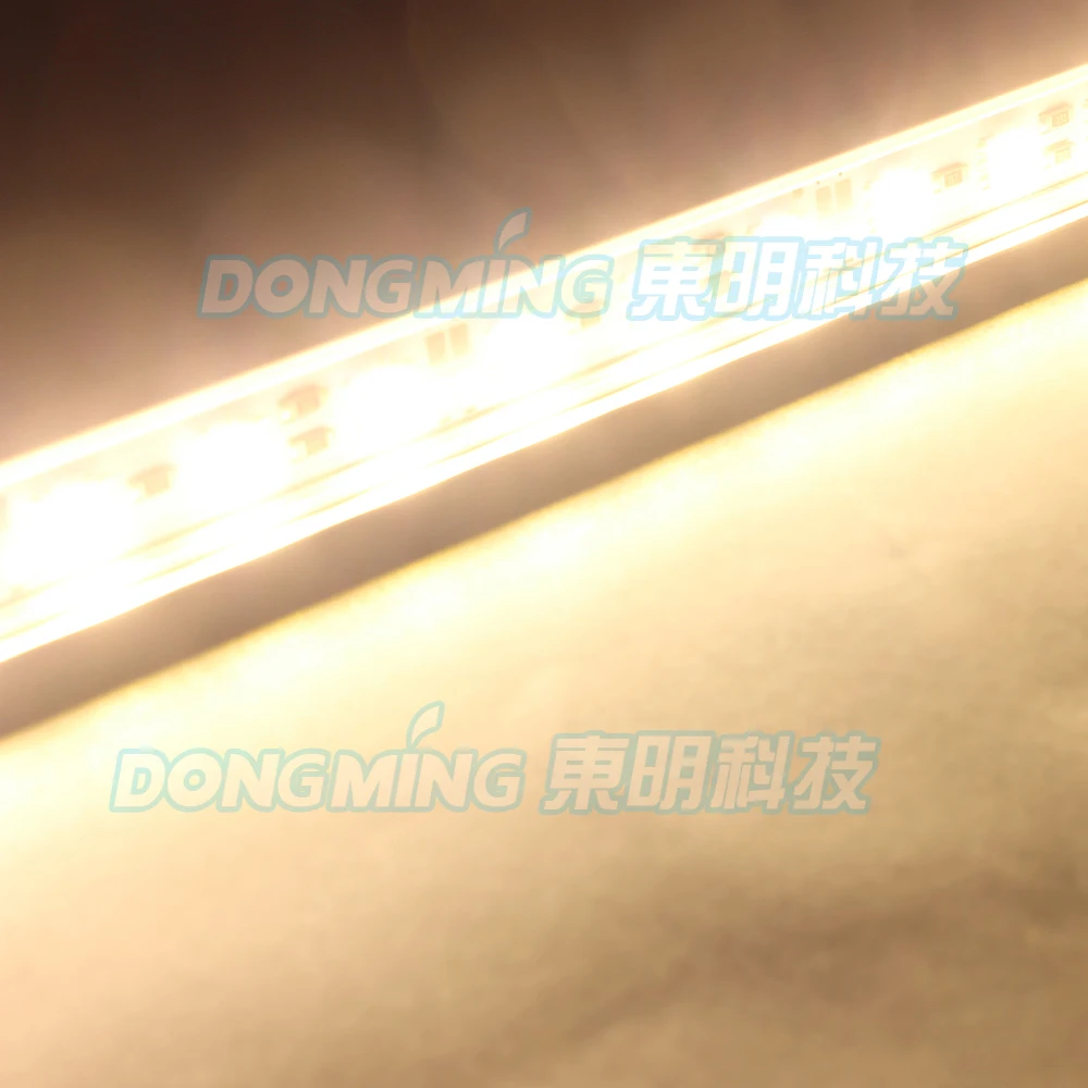 U/V алюминиевый профиль DC 12V LED Bar Light 50 см 36led s led luces strip 5630 для кухни шкафа кабинета