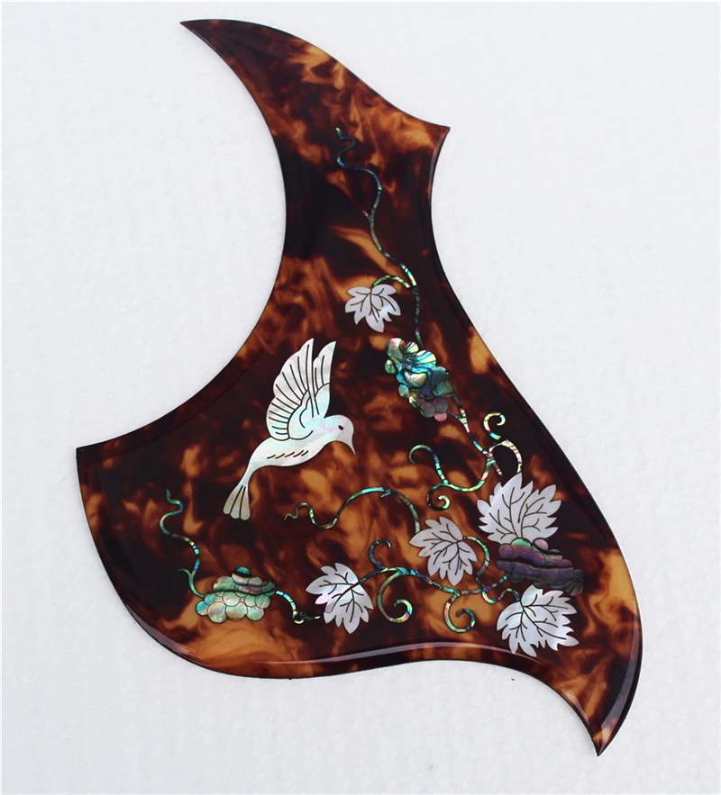 Медиатор для акустической гитары толстая целлюлоидная гитара pickguards abalone