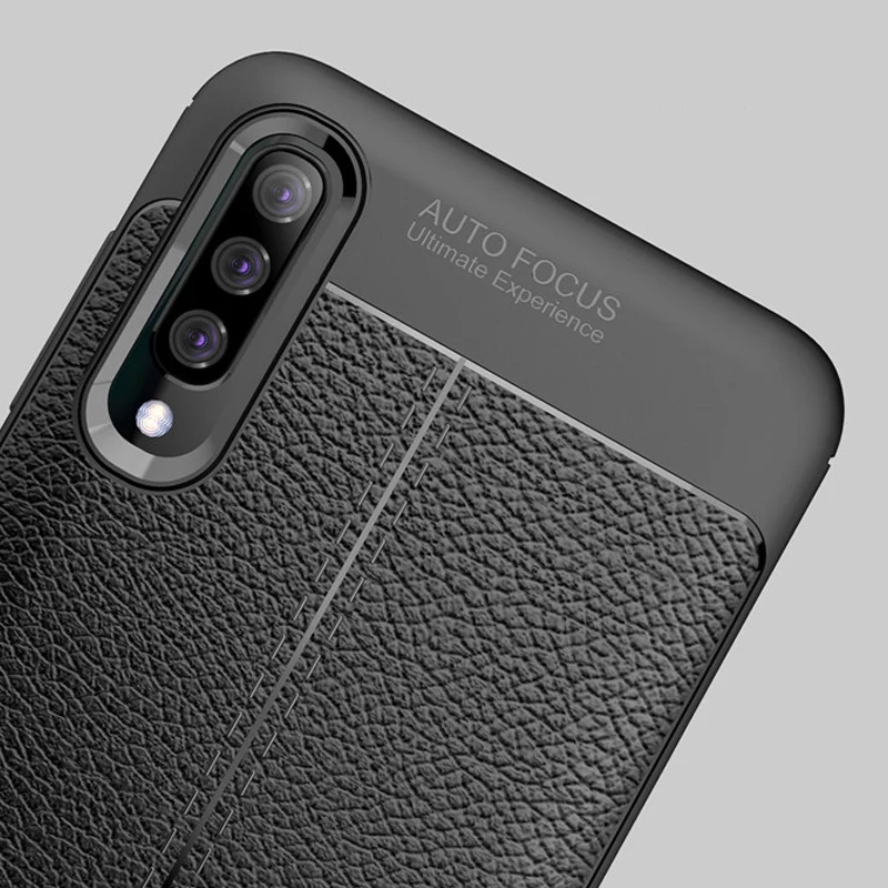 YUETUO tpu кожаный чехол с узором для задней панели телефона etui samsung galaxy A70 A 70