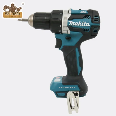 Chocolate Makita электродрель, DDF484Z перезаряжаемая аккумуляторная батарея 18V бесщеточный шуруповерт, ручная дрель XPT(без батареи и зарядного устройства - Цвет: Chocolate