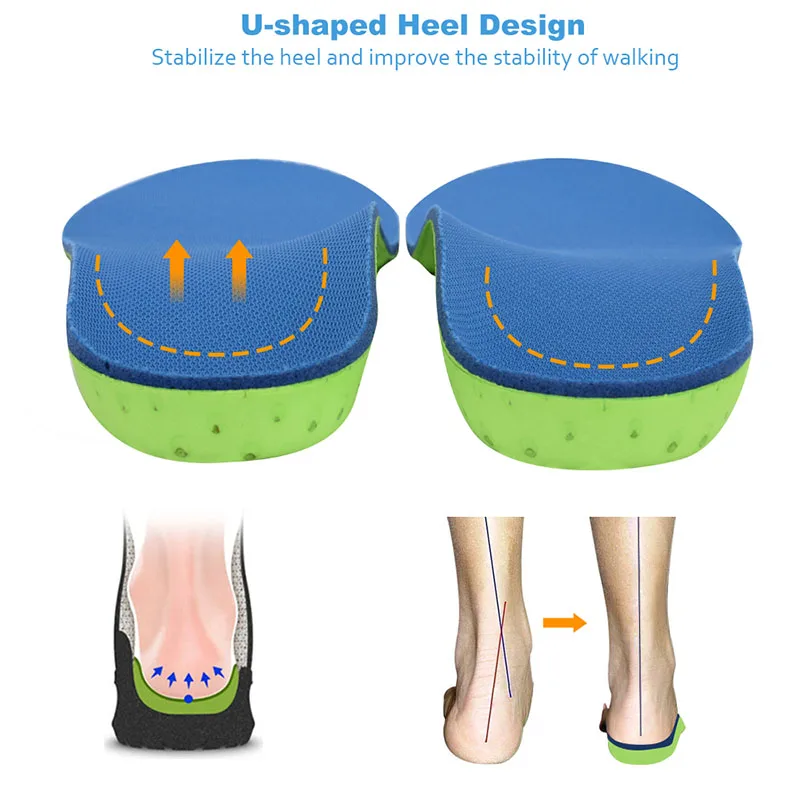 Sunvo Memory Foam Спортивная повседневная стелька дышащая удобная Арка Поддержка