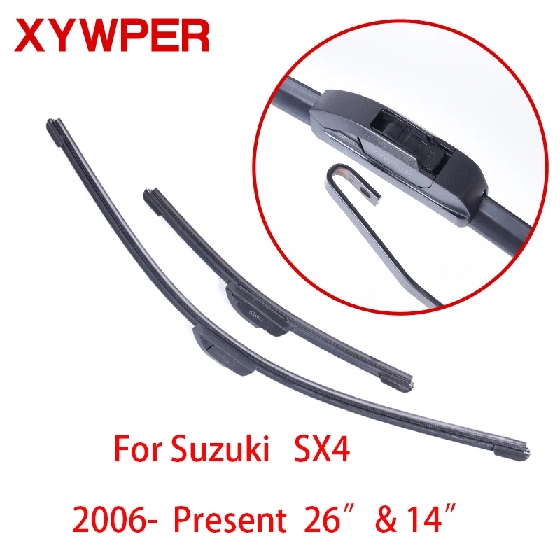 XYWPER щетки стеклоочистителя для Suzuki SX4 2006 2007 2008 2009 2010 в наличии 26 и 14 дюймов