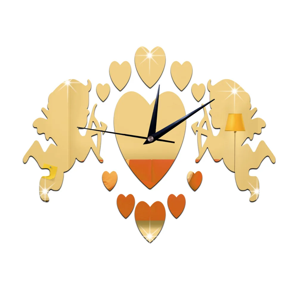 Зеркало Funlife защита окружающей среды можно удалить настенные наклейки кристалл