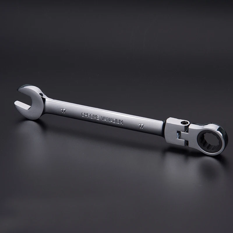 1 шт. 6-24 мм набор гаечных ключей с трещоткой гибкие головки cr-V открытые торцевые