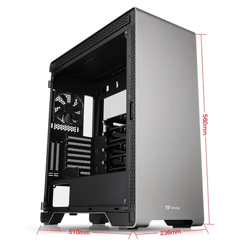 Шасси Tt Premium A500 TG (полностью алюминиевый корпус/двойное закаленное