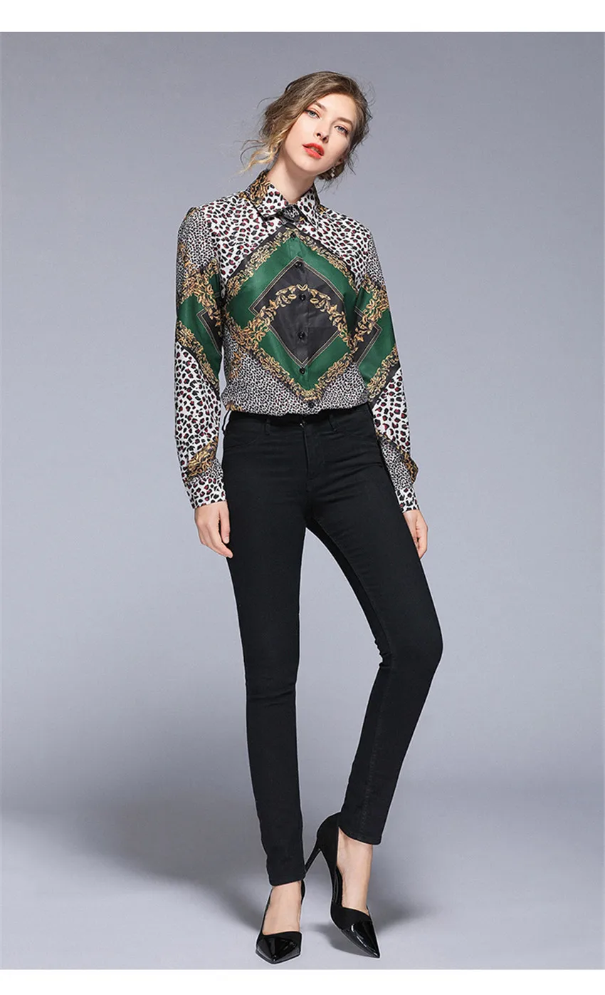 Blusas Mujer De Moda Весна Осень рубашка с длинным рукавом Женские блузки винтажные Женские топы и блузки женские Camisas Mujer