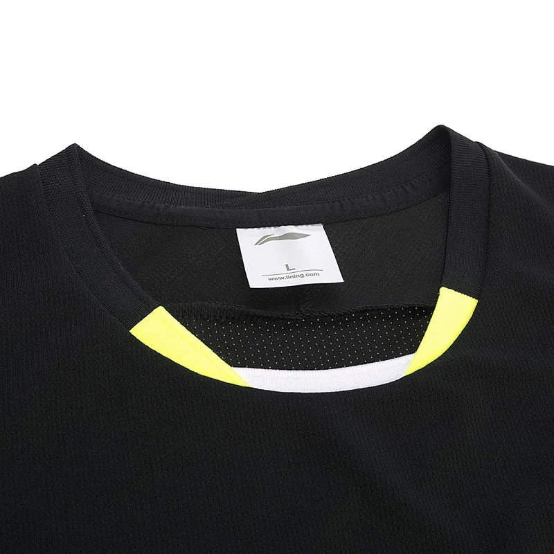 Мужской жилет для бадминтона Li Ning дышащая футболка без рукавов с комфортной