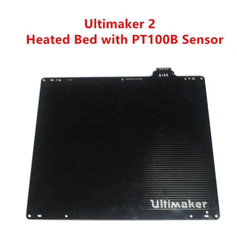 

UM 2 Ultimaker 2&2 Extended 3d printer DIY heated bed with PT100B Sensor aluminum ultimaker 2 built plate Germany electric