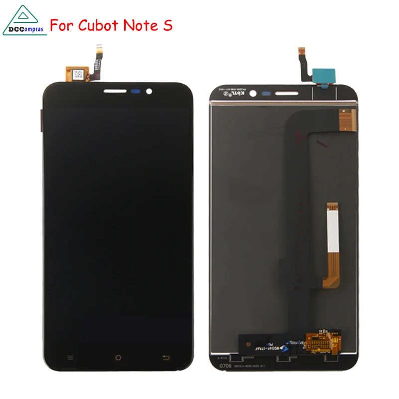 Для Cubot Note S LCD дисплей сенсорный экран дигитайзер Запчасти для мобильного