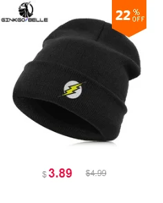 Beanie Hat Skullie Cap Slouchy Winter Embroidery Punk Cool Men Women Boy Girl Teens Street Dance- Alphabet H Name Abbreviation