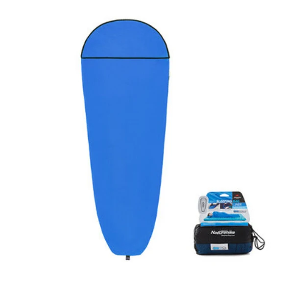 Naturehike Coolmax Конверт Мумия Стиль Портативный Softable спальный мешок Линнер NH17N003-D - Цвет: blue 2