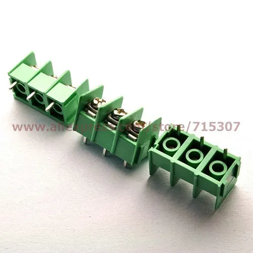 PHISCALE 5 шт PCB клеммные блоки 7 62 мм 8pin 300V 20A|terminal block|block blockblock terminal |