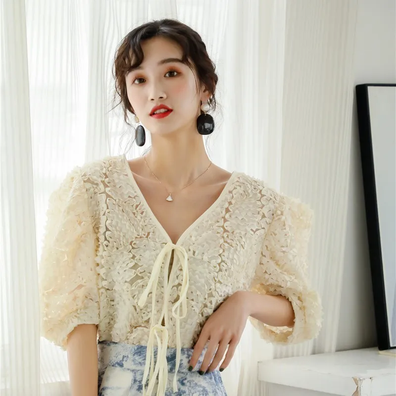 Женский комплект из двух предметов GALCAUR весенний Асимметричный топ с v-образным