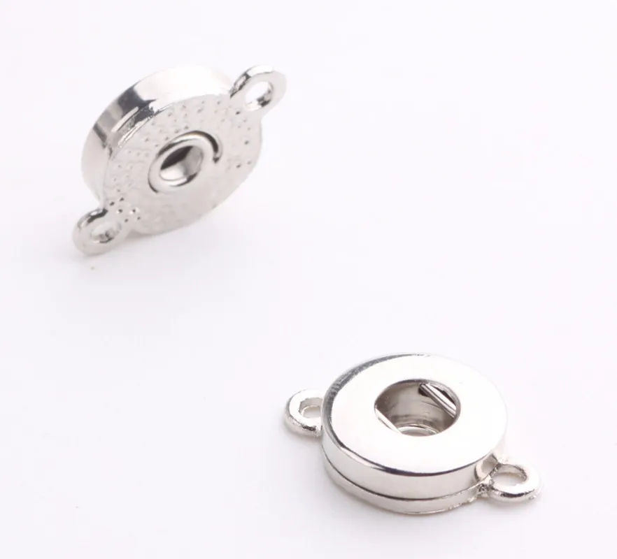 

20pcs high quality metal ginger 12mm snap button charm diy gold/silver plated button findings for making snap button bracelets