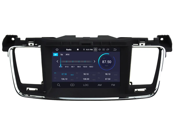 Четырехъядерный Android 9 0 автомобильный dvd плеер для PEUGEOT 508 аудио мультимедиа gps