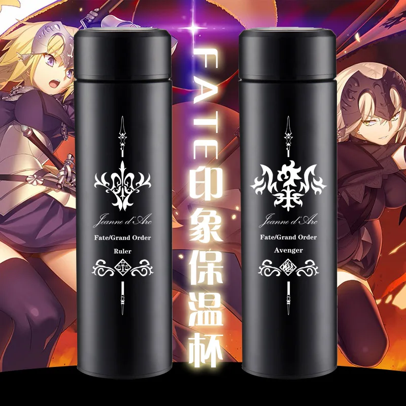 OUSSIRRO Fate/Grand Order Saber Avenger Jeanne d'Arc Alter термос из нержавеющей стали оригинальная портативная бутылка для воды