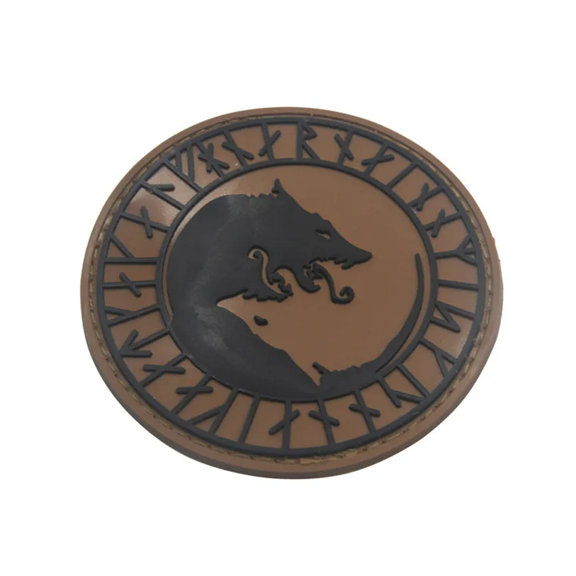 Модная тактическая светящаяся нашивка волк волшебная наклейка с флагом значок