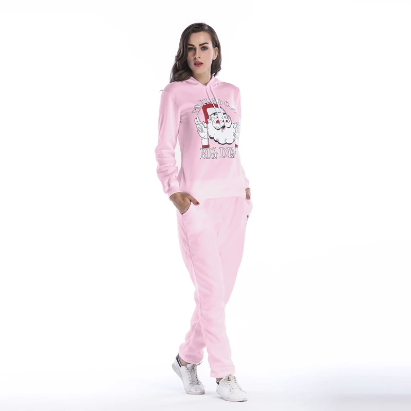 2018 осень и зима новый костюм мода плюс бархат Санта-Клаус Глава свитер