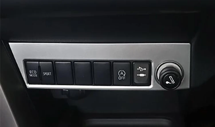 1 шт. хромированный автомобильный переключатель для прикуривателя Toyota RAV4 2016 2017 2018